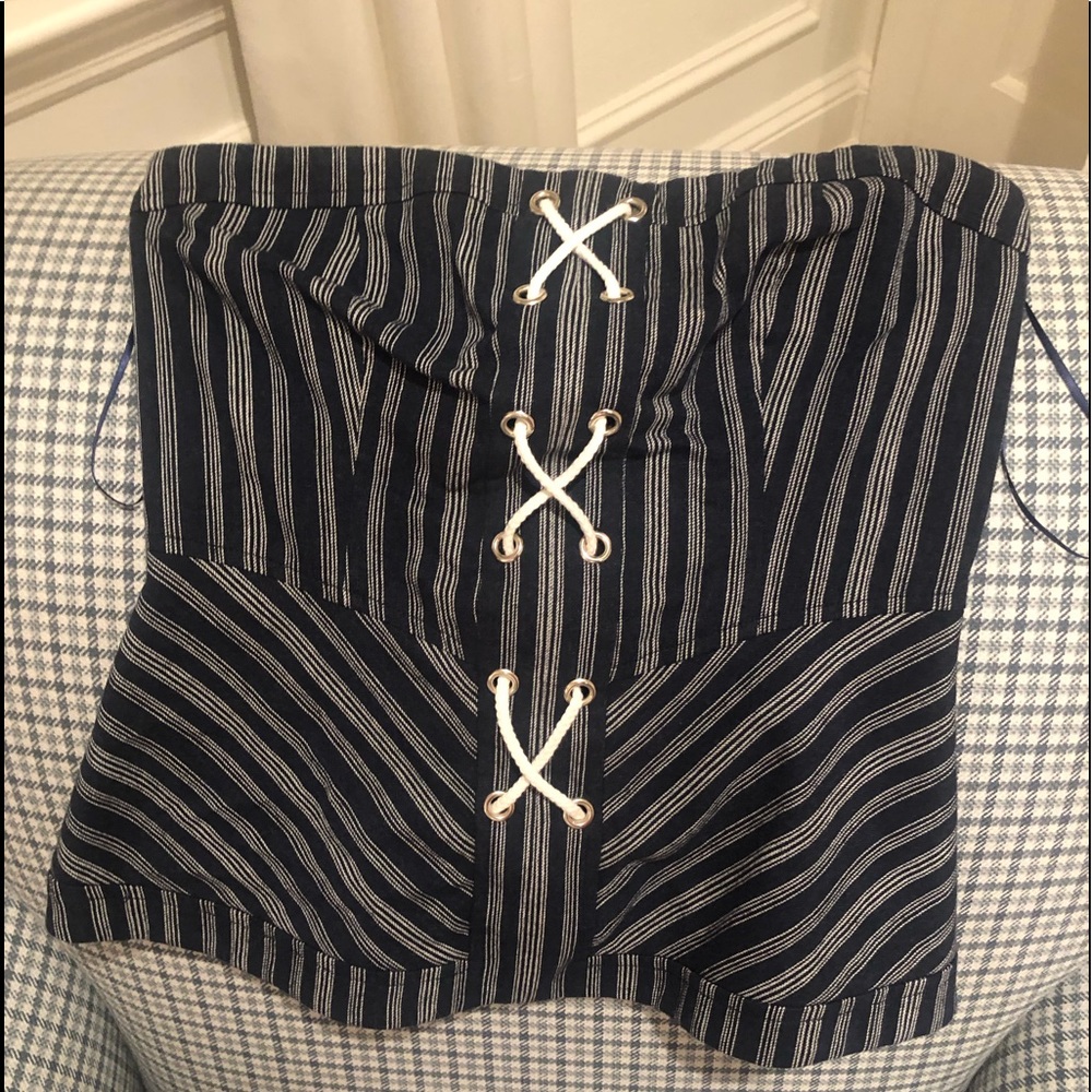 Intermix private label strapless top